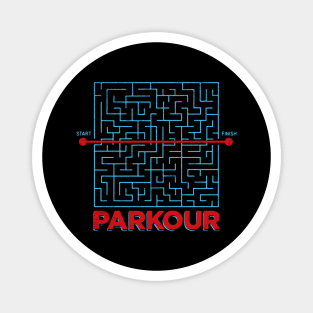 parkour maze shortcut Magnet